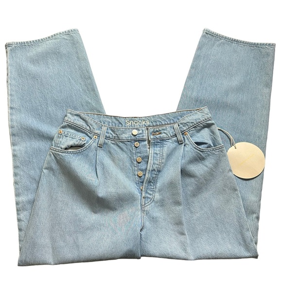 Mother Snacks! pleated fun dip ankle jean - Picture 5 of 8